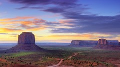 Mountains clouds Landscapes dawn