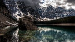 Mountains clouds Landscapes nature