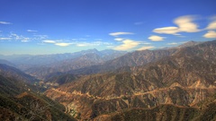 Mountains clouds Landscapes roads