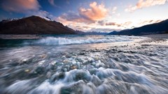 Mountains clouds rocks deviantart