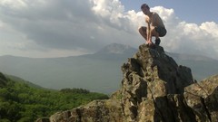 Mountains Crimea rocks Ukraine skyscapes