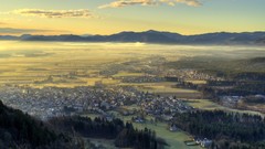 Mountains hills Europe Slovenia Kranj Šmarjetna gora