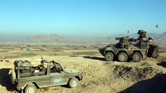 Mountains hills War soldiers military patrol tanks skies NATO 