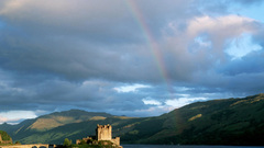 Mountains Landscapes Castles horizon