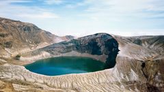 Mountains Landscapes crater lakes