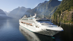 Mountains Landscapes cruise ship