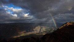 Mountains Landscapes Hawaii national