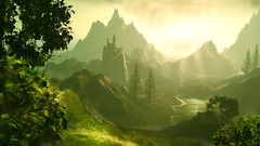 Mountains Landscapes nature fantasy