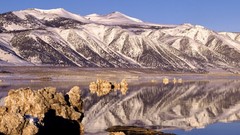 Mountains Landscapes nature snow