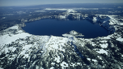 Mountains Landscapes snow crater