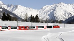 Mountains Landscapes trains switzerland