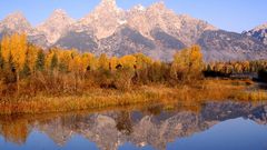 Mountains Landscapes Trees lakes