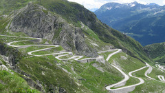 Mountains Landscapes valleys switzerland