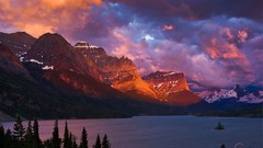 Mountains natural view