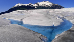Mountains nature Alaska glacier