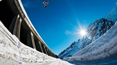 Mountains nature winter snow