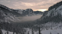 Mountains nature winter snow