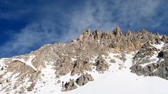 Mountains nature winter snow