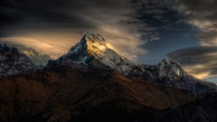 Mountains nepal annapurna Himalaya