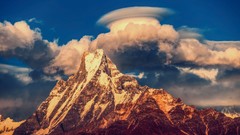 Mountains nepal annapurna Himalaya