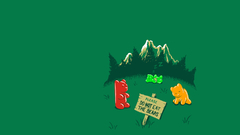 Mountains Threadless fun Art