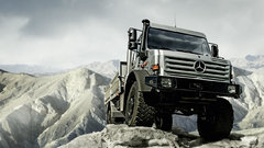 Mountains vehicles Mercedes-Benz
