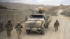 Mountains War Army soldiers military patrol Camp German dingo 