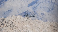 Mountains War death Helicopters dust Army fight soldiers 