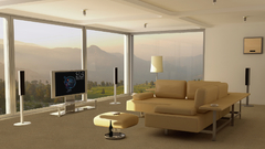 Mountains wine Furniture 3d