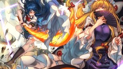 Movement fire weapons fight dress hats gap Fighting peaches red 