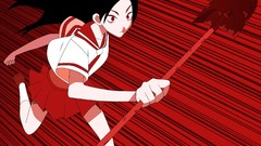 Movement red running socks red background red eyes stripes 