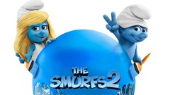 Movie posters paint brushes Smurfette the smurfs 2