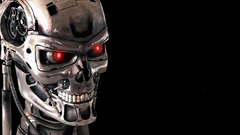 Movie terminator abstract