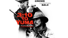 Movies 3:10 to Yuma Russell Crowe Christian Bale movie posters