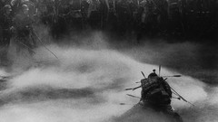 Movies arrows grayscale Akira Kurosawa Throne of Blood