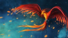 Movies Birds paintings fan art phoenix digital art fantasy art 