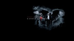Movies black background Constantine Keanu Reeves
