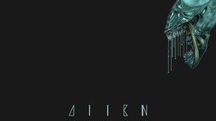 Movies black background science fiction fan art alien Ridley 