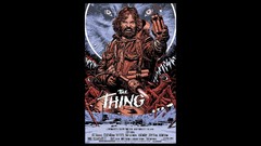Movies black background The Thing science fiction Kurt Russell 