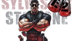 Movies caricature USA the expendables sylvester stallone