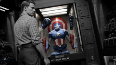 Movies Chris Evans captain america selective coloring The 