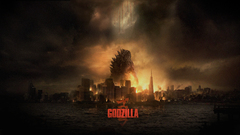 Movies digital art movie-poster creature Godzilla