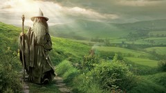 Movies Gandalf The Hobbit Ian McKellen The Shire