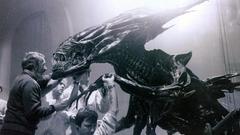 Movies grayscale xenomorph alien