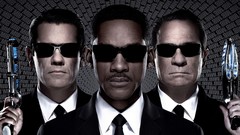 Movies Guns glasses Men in Black Will Smith Tommy Lee Jones 