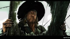 Movies hole pirates paintings hats Pirates of the Caribbean fan 