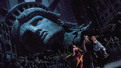 Movies Hollywood Statue of Liberty new york city Kurt Russell 