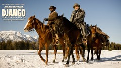 Movies Horses widescreen jamie foxx Christoph Waltz western 