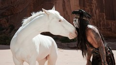 Movies Indians Johnny Depp crows White Horse the lone ranger 
