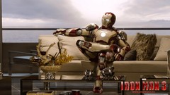 Movies Iron Man couch iron man 3